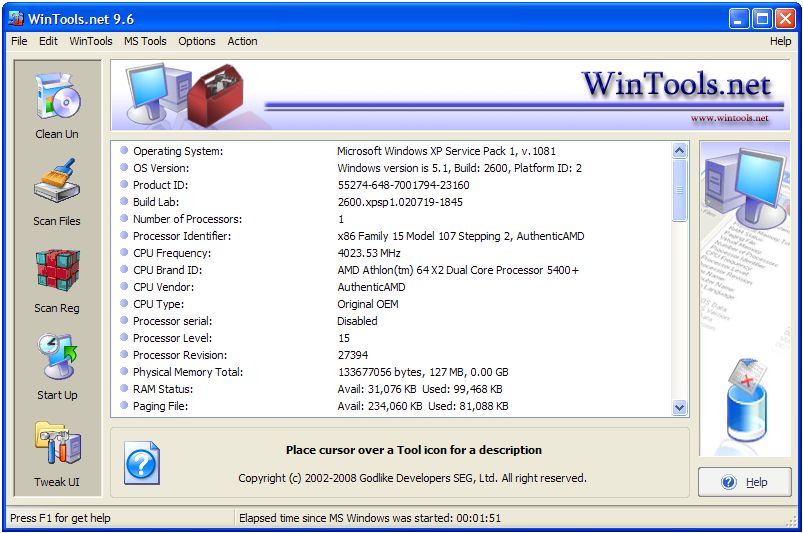 crack serial number keygen key generator warez wintools tools for windows utilities utility system net wintools.net clean uninst